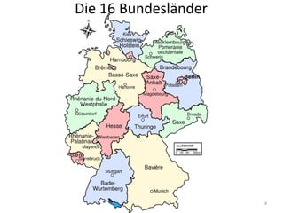 Die 16 Bundesländer 