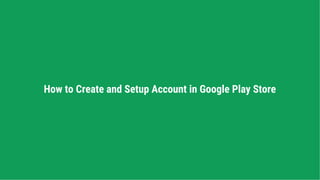 Publish Android Application on Google Play Store | PDF