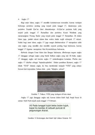 predikat angka-angka keramat di berbagai negara | DOCX