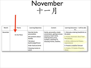 November
 十一月
 