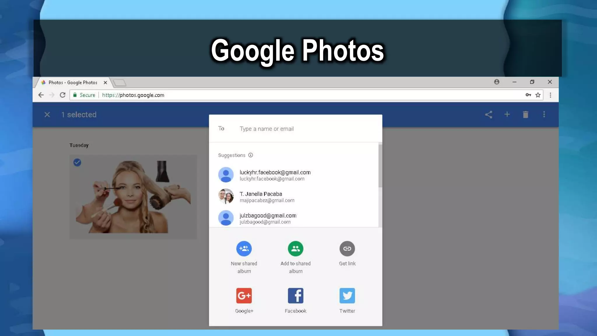 Google Photos
 