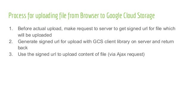 upload image to google cloud storage