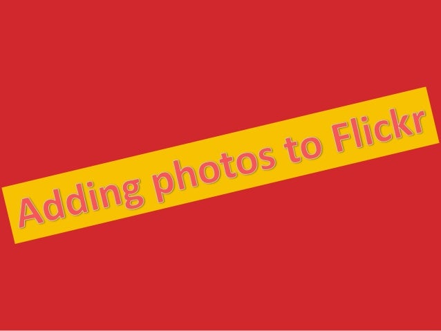 flickr uploadr no log