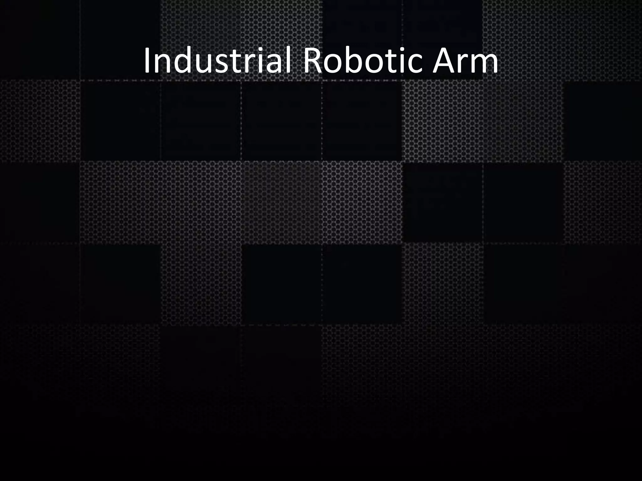 Industrial Robotic Arm 