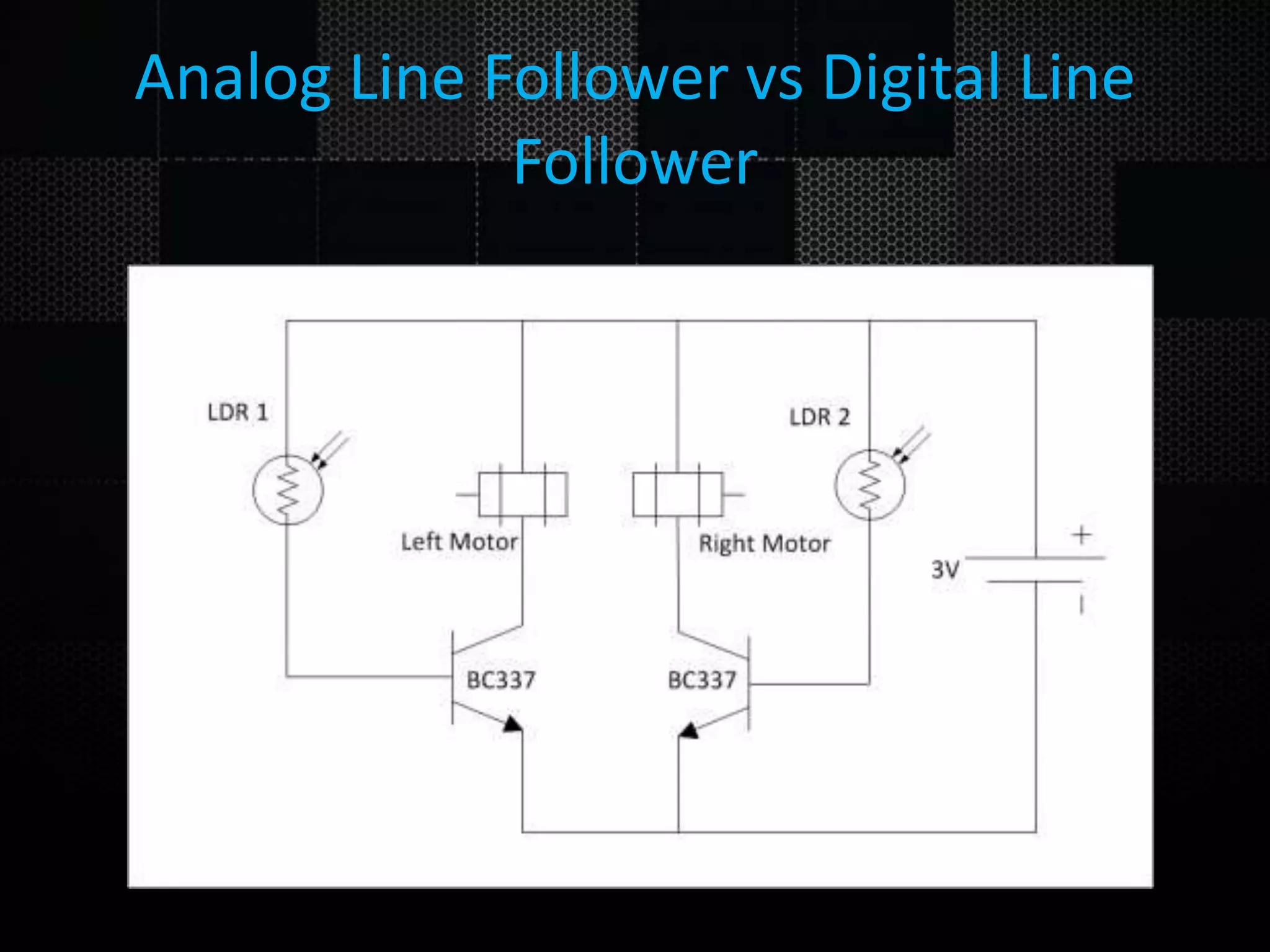 Analog Line Follower vs Digital Line Follower 