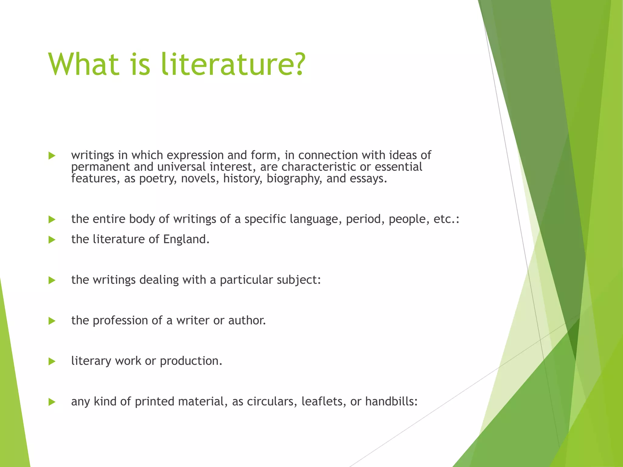 Intro. to Stylistics | PPTX