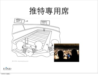 推特專用席




             圖片來源：http://arstechnica.com/




12年8月1日星期三
 