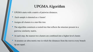 UPGMA | PPTX | Genetics | Science