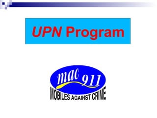 UPN  Program 