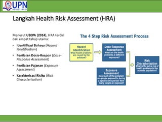 Heath Risk Assessment an Overview For Beginner | PDF