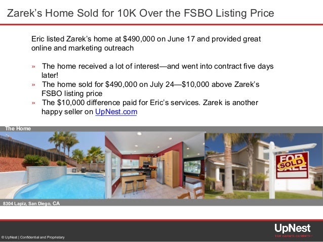 home sold by owner