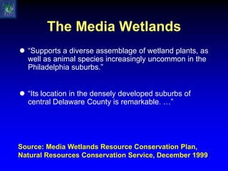 DEP Issues Guidelines“The DEP's new guidance document will require that developers control the amount of storm water discharged when development is complete. To do so, DEP now requires real estate developers to construct less impervious surfaces than before and create more opportunities for storm water to soak into the ground - requirements that go beyond the federal requirements to control storm water. The state also places even more regulatory restrictions on storm water discharges arising from new real estate developments that are located in watersheds with very high water quality, known as ‘special protection’ watersheds in regulatory parlance.”Philadelphia Inquirer, March 19, 2007