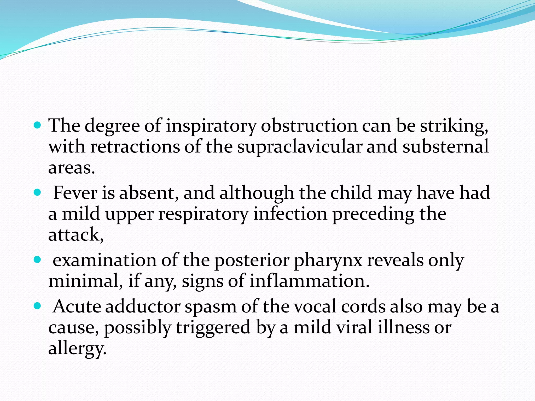 All Of The Following Can Result In Airway Obstructions Except UPPER AIRWAY OBSTRUCTION.pptx