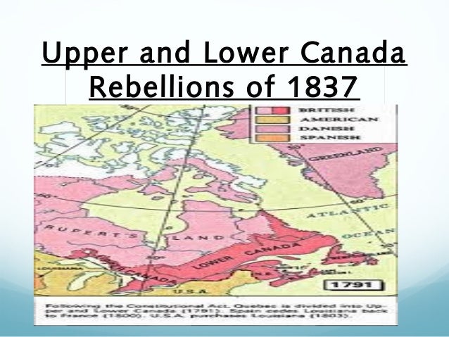 Lower canada rebellion 1837 picture