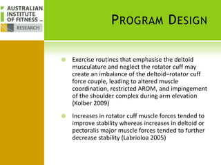 Upper Body Structural Balance | PPTX