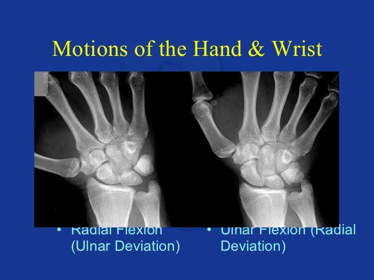 Upper extremity anatomy & positioning