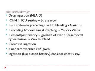 Comprehensive Overview of Upper Gastrointestinal Bleeding in Children ...