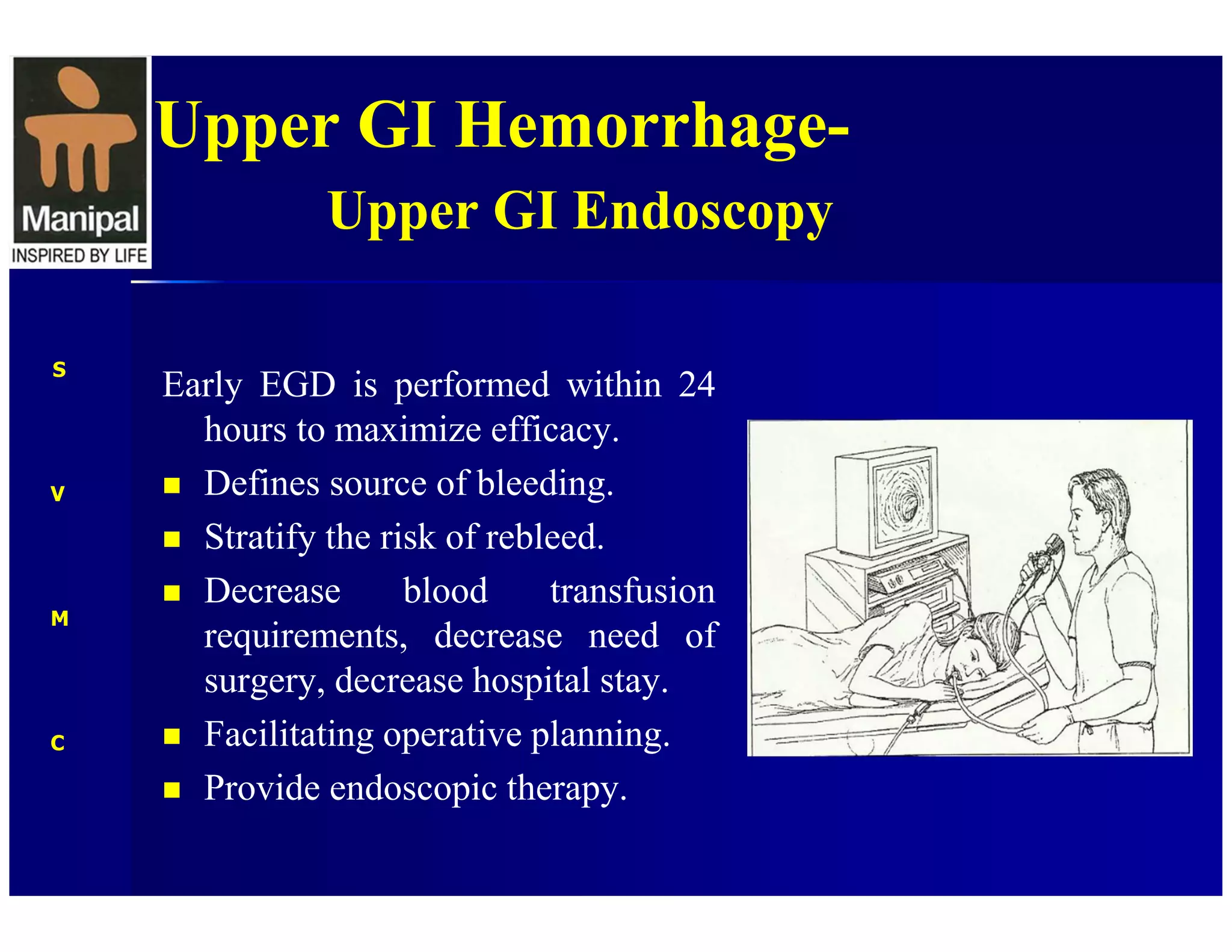 Egd Risks Upper GI Hemorrhage-- Surgical perspective | PDF