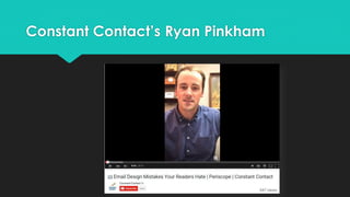Constant Contact’s Ryan Pinkham
 