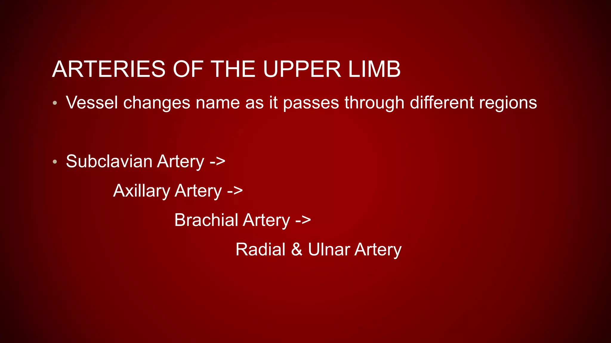 Upper limb Blood Supply arteries.pptx