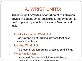 Elbow Disarticulation