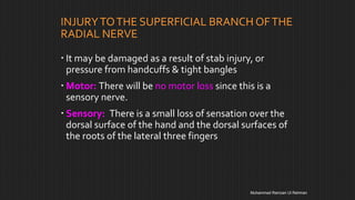 Upper limb nerve injuries | PPT