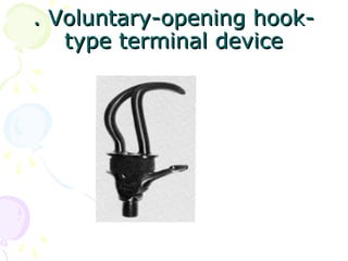 . Voluntary-opening hook-. Voluntary-opening hook-
type terminal devicetype terminal device
 