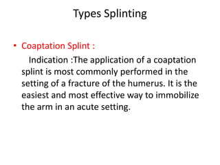 Upper limb slabs, broad arm sling and.pptx