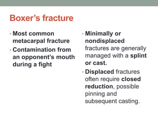 Upper limb trauma part 2 | PPTX