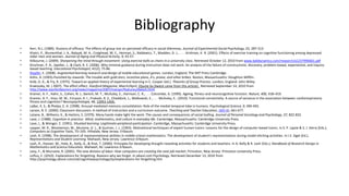 Bibliography
• Kerr, N.L. (1989). Illusions of efficacy: The effects of group size on perceived efficacy in social dilemmas. Journal of Experimental Social Psychology, 25, 287-313.
• Khatri, P., Blumenthal, J. A., Babyak, M. A., Craighead, W. E., Herman, S., Baldewicz, T., Madden, D. J., . . . Krishnan, K. R. (2001). Effects of exercise training on cognitive functioning among depressed
older men and women. Journal of Aging and Physical Activity, 9, 43-57.
• Kilbourne, J. (2009). Sharpening the mind through movement: Using exercise balls as chairs in a university class. Retrieved October 12, 2010 from www.balldynamics.com/research/a1237990661.pdf
• Kirschner, P. A., Sweller, J., & Clark, R. E. (2006). Why minimal guidance during instruction does not work: An analysis of the failure of constructivist, discovery, problem-based, experiential, and inquiry-
based teaching. Educational Psychologist, 41(2), 75-86.
• Klopfer, E. (2008). Augmented learning research and design of mobile educational games. London, England: The MIT Press Cambridge.
• Kohn, A. (1993).Punished by rewards: The trouble with gold stars, incentive plans, A's, praise, and other bribes. Boston, Massachusetts: Houghton Mifflin.
• Kolb, D. A., & Fry, R. (1975). Toward an applied theory of experiential learning in C. Cooper (ed.). Theories of Group Process. London, England: John Wiley.
• Krakovsky, M. ( 2007). The effort effect. Stanford Magazine, March/April, (Quote by Dweck came from this article). Retrieved September 14, 2010 from
http://www.stanfordalumni.org/news/magazine/2007/marapr/features/dweck.html
• Kramer, A. F., Hahn, S., Cohen, N. J., Banich, M. T., McAuley, E., Harrison, C. R., . . . Colcombe, A. (1999). Ageing, fitness and neurocognitive function. Nature, 400, 418–419.
• Kramer, A. F., Voss, M. W., Ericjson, K. I., Prakash, R. S., Chaddock, L., Malkowski, E., . . . McAuley, E.. (2010). Functional connectivity: A source of variance in the association between cardiorespiratory
fitness and cognition? Neuropsychologia, 48, 13943-1406.
• LaBar, K. S., & Phelps, E. A. (1998). Arousal-mediated memory consolidation: Role of the medial temporal lobe in humans. Psychological Science, 9, 490-493.
• Larson, B. E. (2000). Classroom discussion: A method of instruction and a curriculum outcome. Teaching and Teacher Education, 16(5-6), 661-677.
• Latane, B., Williams, K., & Harkins, S. (1979). Many hands make light the work: The causes and consequences of social loafing. Journal of Personal Sociology and Psychology, 37, 822-832.
• Lave, J. (1988). Cognition in practice: Mind, mathematics, and culture in everyday life. Cambridge, Massachusetts: Cambridge University Press.
• Lave, J., & Wenger, E. (1991). Situated learning: Legitimate peripheral participation. Cambridge, Massachusetts: Cambridge University Press.
• Lepper, M. R., Woolverton, M., Mumme, D. L., & Gurtner, J. L. (1993). Motivational techniques of expert human tutors: Lessons for the design of computer-based tutors. In S. P. Lajoie & S. J. Derry (Eds.),
Computers as Cognitive Tools, 75–105. Hillsdale, New Jersey: Erlbaum.
• Lesh, R. (1998). The development of representational abilities in middle school mathematics: The development of student's representations during model eliciting activities. In I.E. Sigel (Ed.),
Representations and Student Learning. Mahwah, New Jersey: Lawrence Erlbaum.
• Lesh, R., Hoover, M., Hole, B., Kelly, A., & Post, T. (2000). Principles for developing thought-revealing activities for students and teachers. In A. Kelly & R. Lesh (Eds.), Handbook of Research Design in
Mathematics and Science Education. Mahwah, NJ: Lawrence Erlbaum.
• Levy, F., & Murnane, R. (2005). The new division of labor: How computers are creating the next job market. Princeton, New Jersey: Princeton University Press.
• Loftus, E. (2010). Explanations for forgetting: Reasons why we forget. In about.com Psychology. Retrieved December 13, 2010 from
http://psychology.about.com/od/cognitivepsychology/tp/explanations-for-forgetting.htm
 