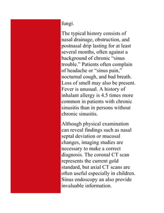 Upper Respiratory Infections