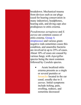 Upper Respiratory Infections