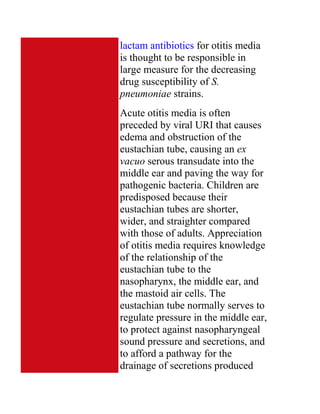 Upper Respiratory Infections