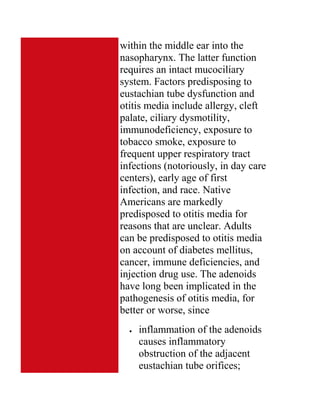 Upper Respiratory Infections