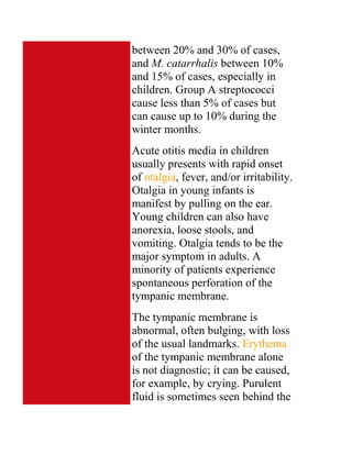 Upper Respiratory Infections