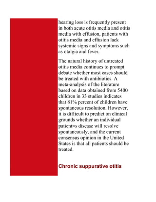 Upper Respiratory Infections