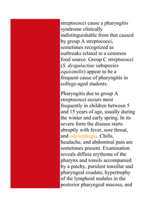 Upper Respiratory Infections