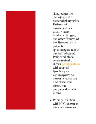 Upper Respiratory Infections