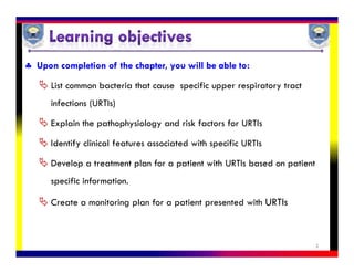 Upper respiratory tract infections | PDF