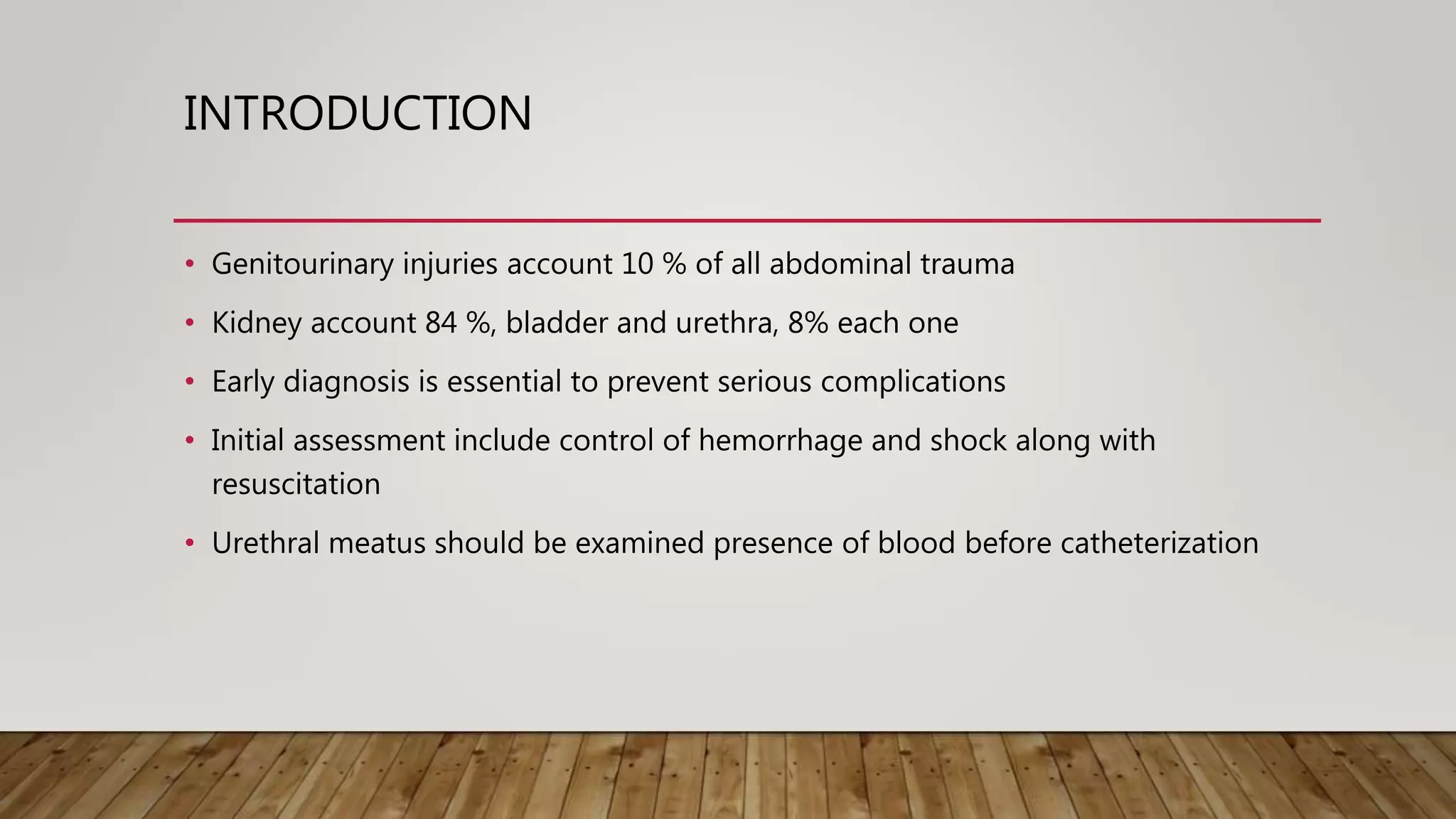 Urology Trauma | PPTX