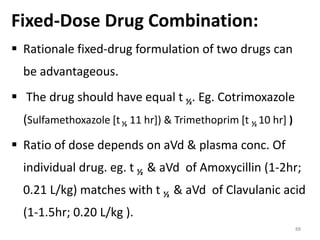 Pharmacokinetics & Its clinical importance | PPTX