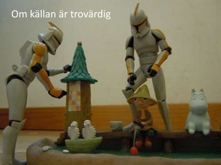 Beroende eller inte?Första handskälla?Andra handskälla?