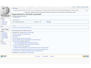 Länkar till artiklarna