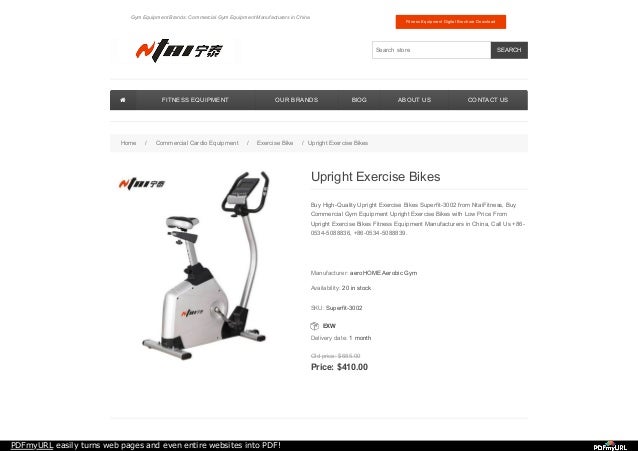 upright exercise bike for sale