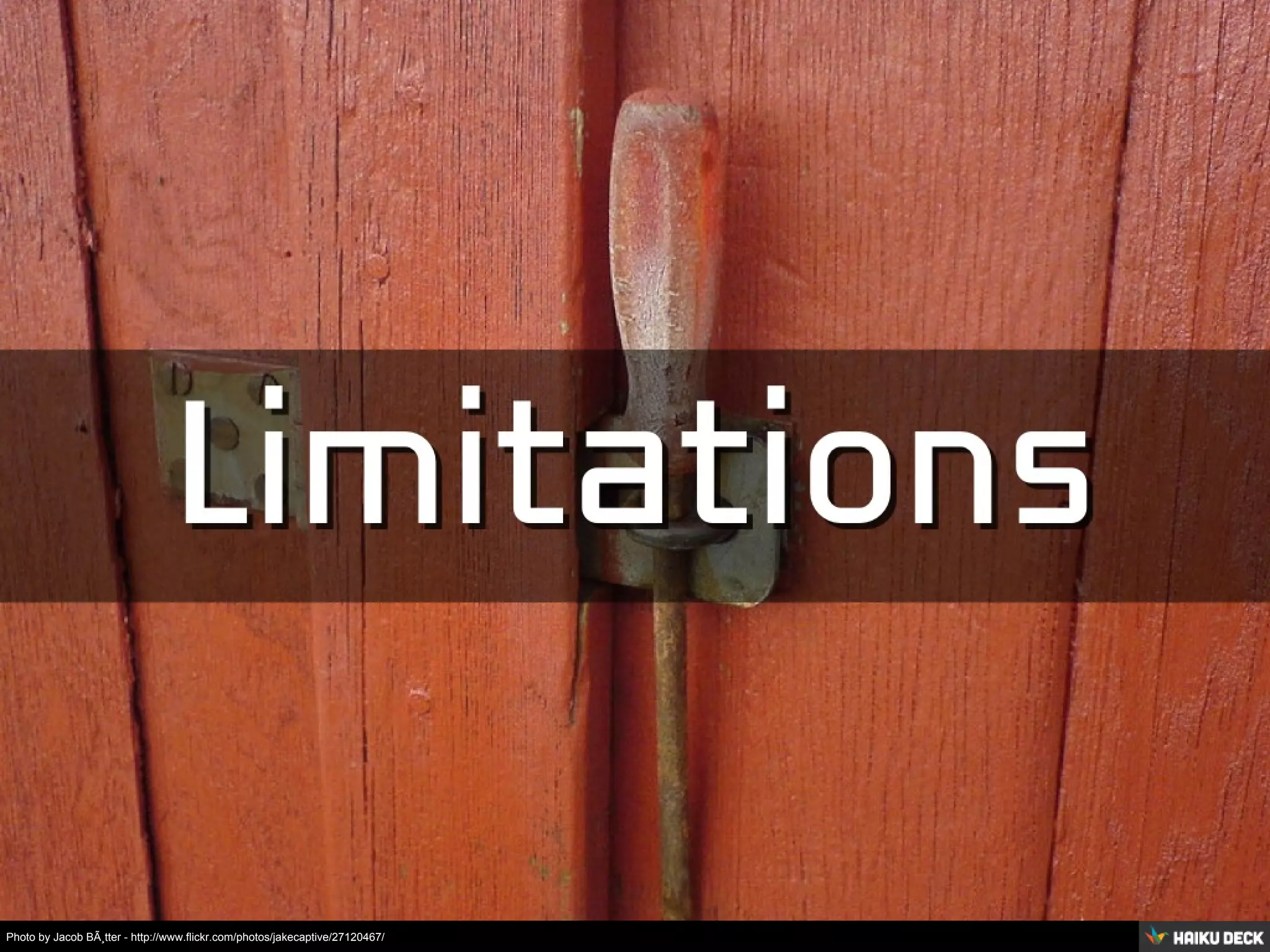 Photo by Jacob Bøtter - http://www.flickr.com/photos/jakecaptive/27120467/