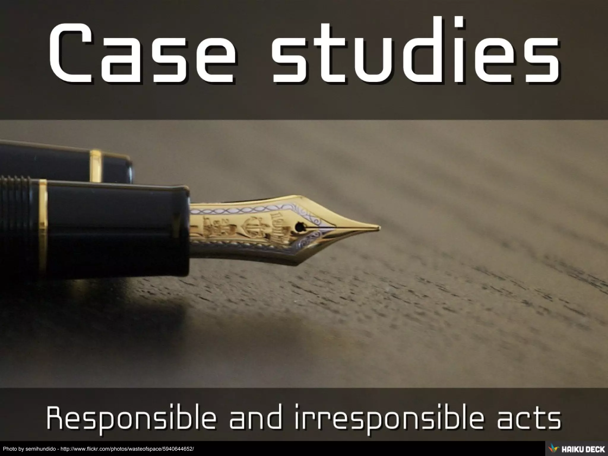 Photo by semihundido - http://www.flickr.com/photos/wasteofspace/5940644652/