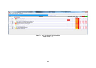 80
Figura 19. Tarea de Valoración de Salvaguardas
Fuente: PILAR 5.2.9
 