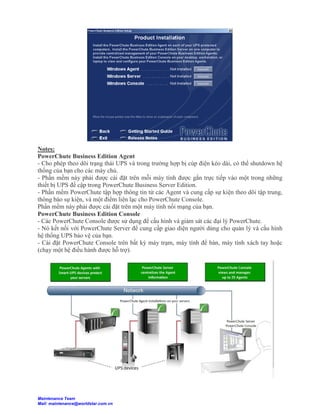 Powerchute Server Hướng Dẫn Sử Dụng & Khắc Phục Sự Cố UPS APC | PDF