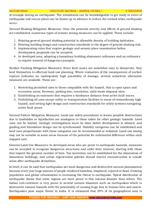 Upsc Important Geophysical Phenomena Such As Earthquakes Tsunami