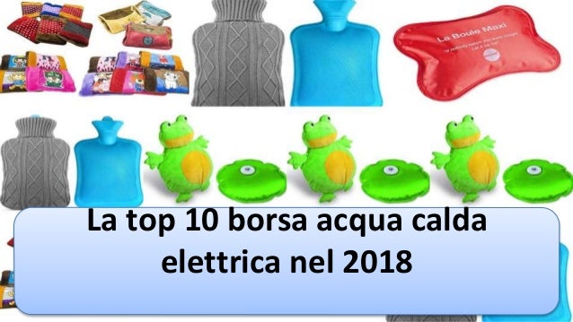 Borsa elettrica acqua calda con cavo scaldino con tasche scalda mani pancia